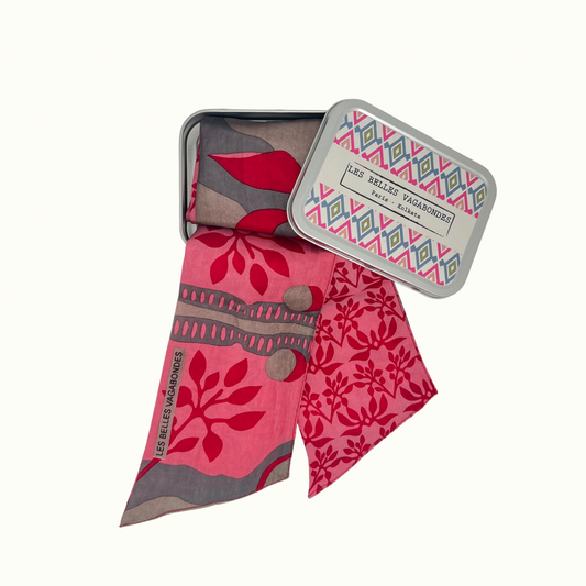 Bandeau en soie Ivy Rose de la marque Les Belles Vagabondes