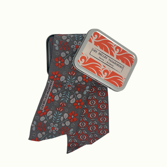 Bandeau en soie Ludmila de la marque Les Belles Vagabondes
