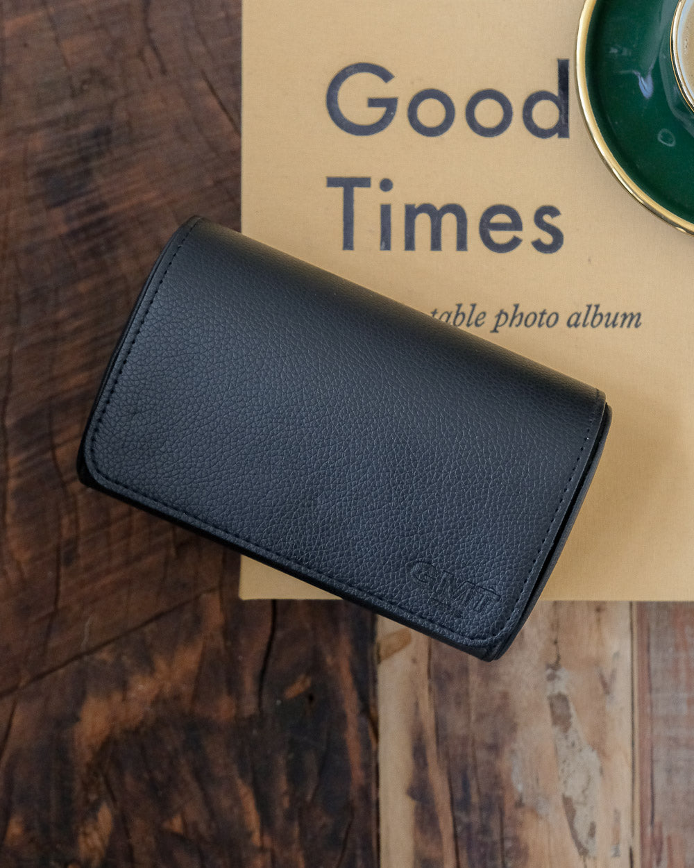 Boîte à montres James Maison Scarlett, Cuir noir, Boîte à montres de voyage, Rangement pour montres. Protection pour montres