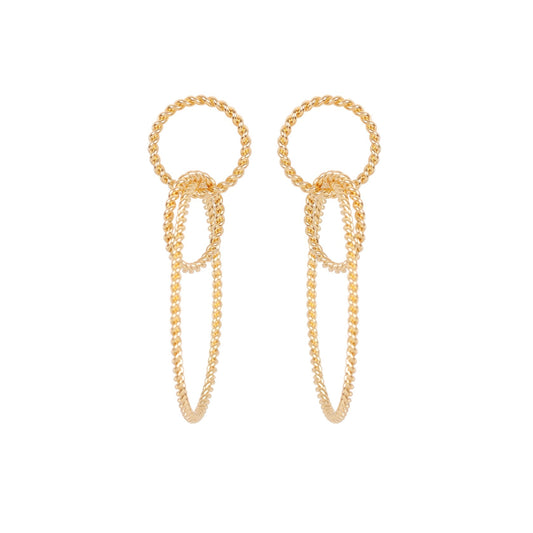 Boucles d’oreilles Alexandra Intuitu, boucles d'oreilles XL, Maxi boucles d'oreilles, Boucles d'oreilles on percées, Boucles d'oreilles en clip, grandes boucles d'oreilles, Boucles d'oreilles plaqué or, Boucles d'oreilles Intuitu, Boucles d'oreilles créateurs parisien