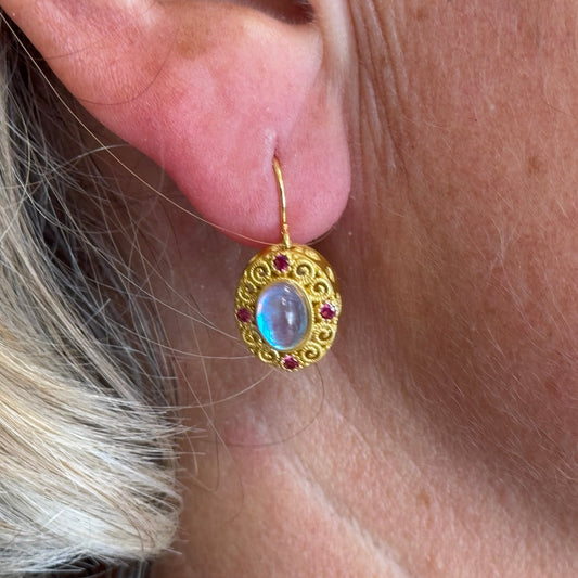 Boucles d'oreilles Isha roseagathe by zia
