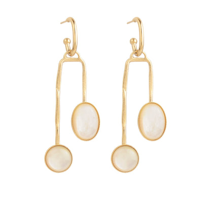 Boucles d’oreilles Mobile Intuitu, boucles d'oreilles XL, Maxi boucles d'oreilles, Boucles d'oreilles on percées, grandes boucles d'oreilles, Boucles d'oreilles plaqué or, Boucles d'oreilles Intuitu, Boucles d'oreilles créateurs parisien