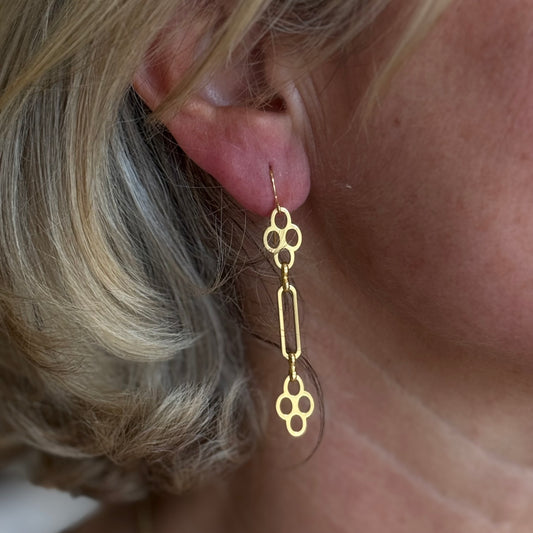 Boucles d'oreilles Rosalia agathe by zia