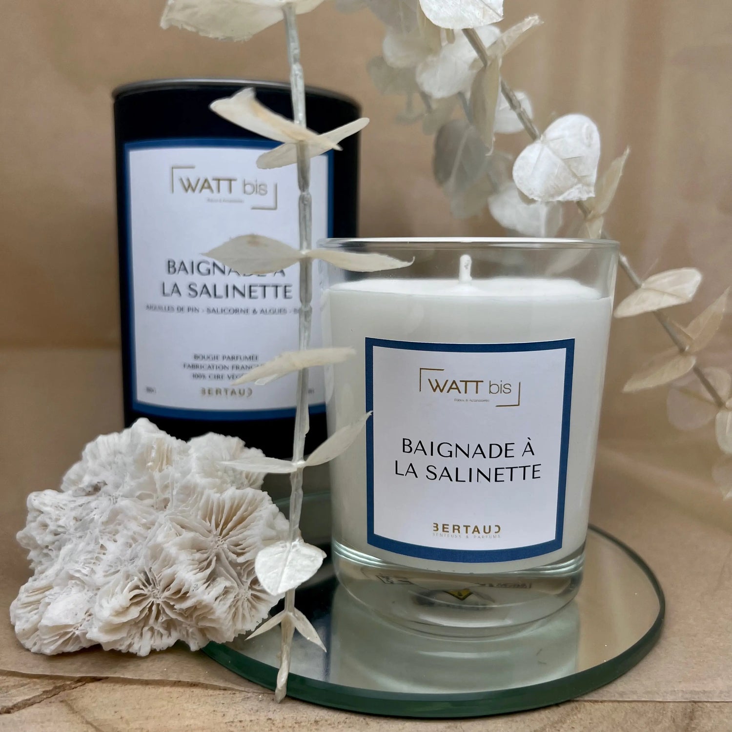 Bougie Baignade à la salinette Watt bis 