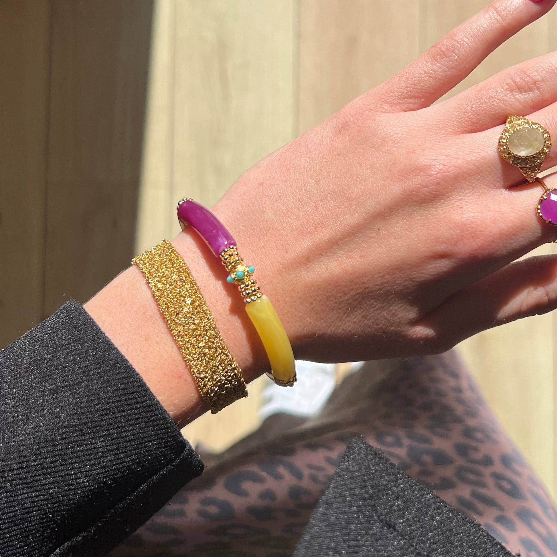 Bracelet Juhu Yellow de la marque JUHU