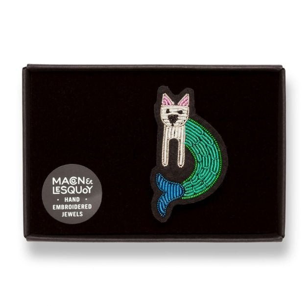 Broche Poisson-Chat Macon et Lesquoy