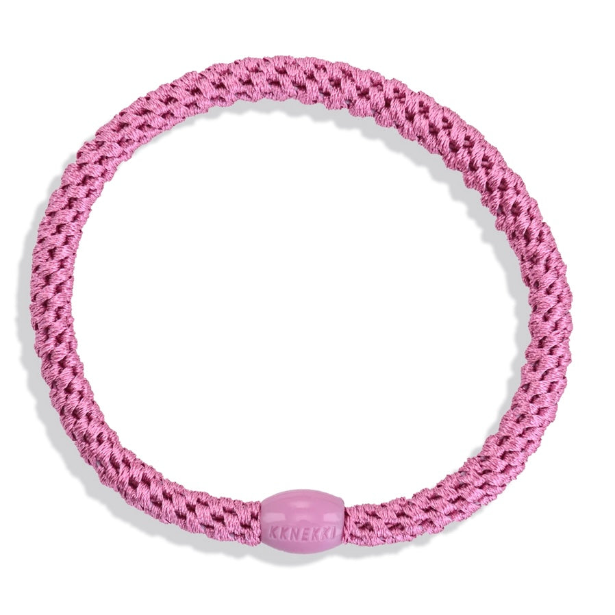 Chouchou Kknekki Fin Rose de la marque Kknekki, élastique pour cheveux, élastique protecteur, élastique pour tous types de cheveux 