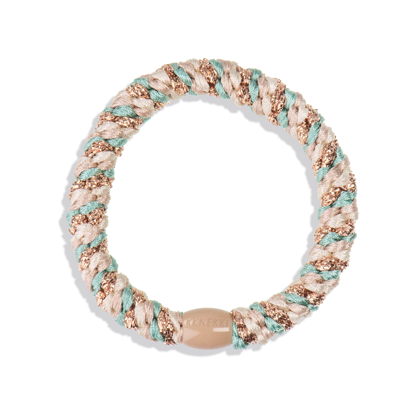 Chouchou Kknekki Multicouleurs, kknekki beige et turquoise, chouchou qui ne casse pas les cheveux, élastique pour cheveux Kknekki, Bracelet et chouchou, élastique colorés, idées cadeaux adolescentes, chouchou pour cheveux fins, chouchou pour cheveux épais, chouchou pour cheveux bouclés, chouchou pour tous types de cheveux