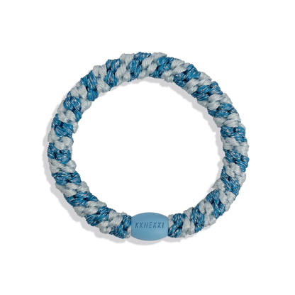 Chouchou Kknekki Multicouleurs, kknekki bleu et bleu clair, chouchou qui ne casse pas les cheveux, élastique pour cheveux Kknekki, Bracelet et chouchou, élastique colorés, idées cadeaux adolescentes, chouchou pour cheveux fins, chouchou pour cheveux épais, chouchou pour cheveux bouclés, chouchou pour tous types de cheveux