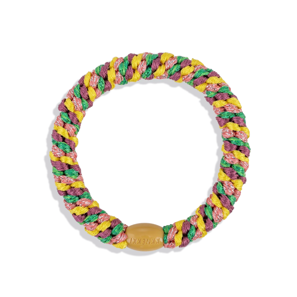 Chouchou Kknekki Multicouleurs, kknekki vert, jaune et rose , chouchou qui ne casse pas les cheveux, élastique pour cheveux Kknekki, Bracelet et chouchou, élastique colorés, idées cadeaux adolescentes, chouchou pour cheveux fins, chouchou pour cheveux épais, chouchou pour cheveux bouclés, chouchou pour tous types de cheveux