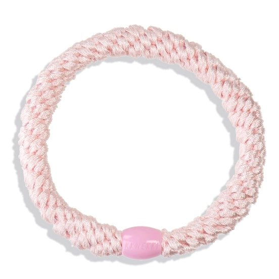Chouchou Kknekki Uni rose clair de la marque Kknekki, chouchou qui protège les cheveux, élastique cheveux