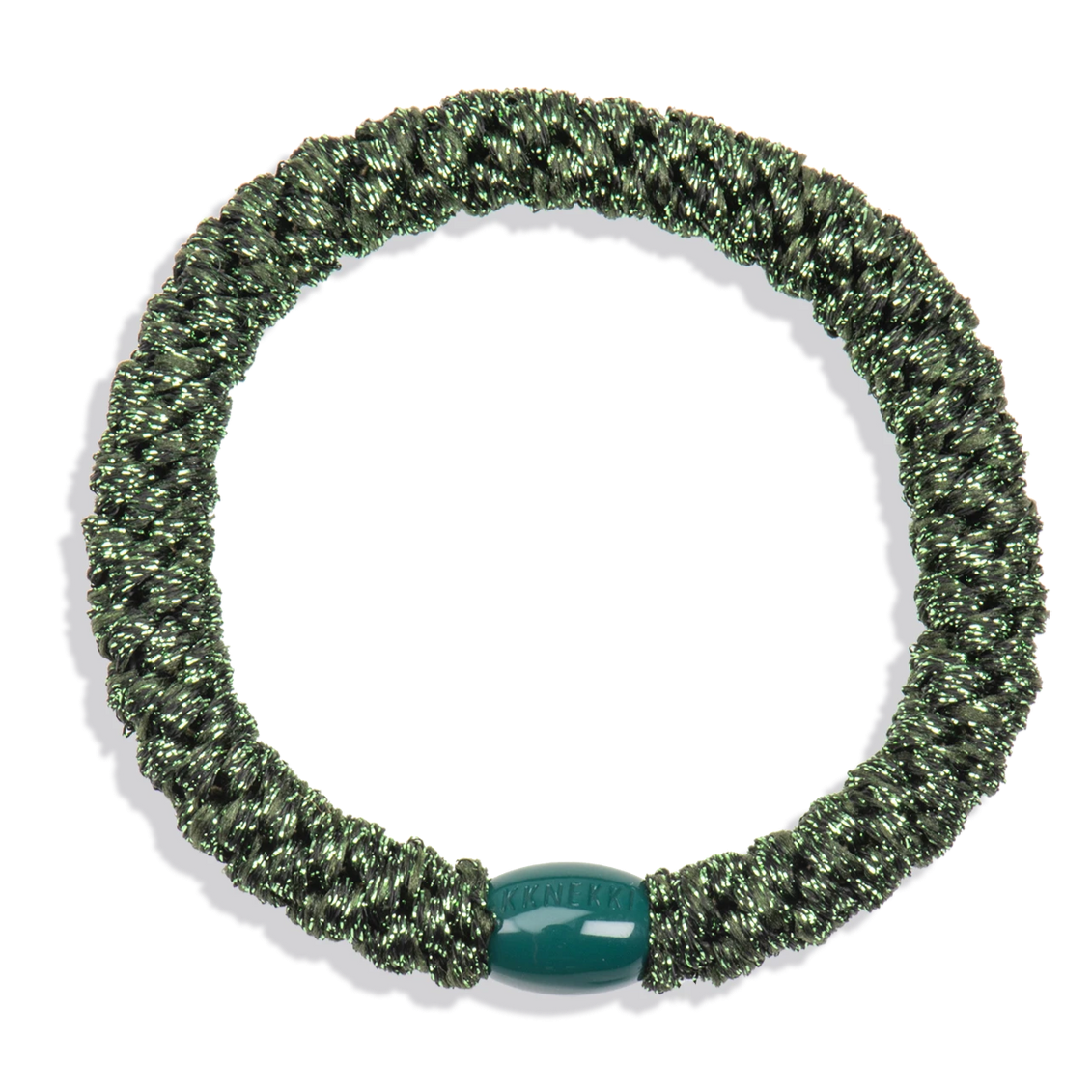 Chouchou Kknekki glitter vert de la marque Kknekki