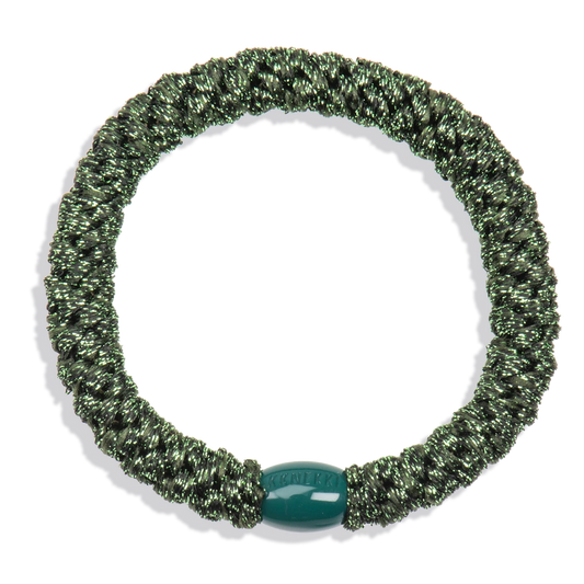 Chouchou Kknekki glitter vert de la marque Kknekki