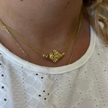 Collier Soum indien or de la marque Juhu