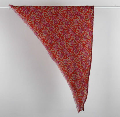 Foulard triangle en laine Suzanne Les belles vagabondes