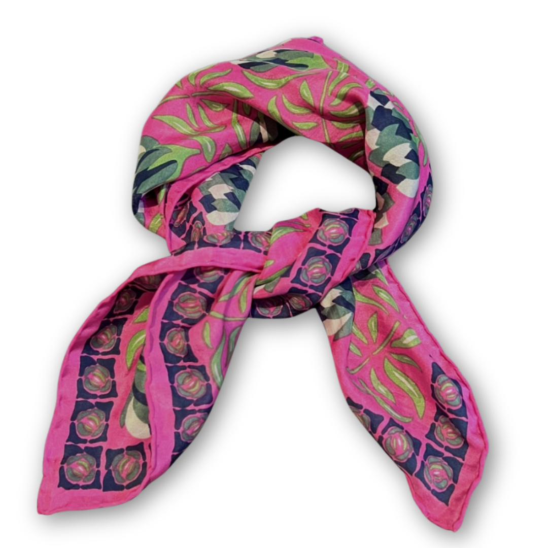 Mini Foulard Zinnia Les Belles Vagabondes