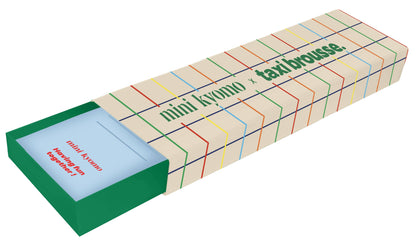 Montre Color Notebook - Collaboration Taxi Brousse x Mini Kyomo Mini Kyomo - Montre Colors lines pour enfant Mini Kyomo - Montre Mini Kyomo - Montre pour les enfants - Montres pour femmes - Montre pour garçon - Montre pour fille - Montre pour homme- Montres qui résiste sous l'eau - Montre pour apprendre l'heure