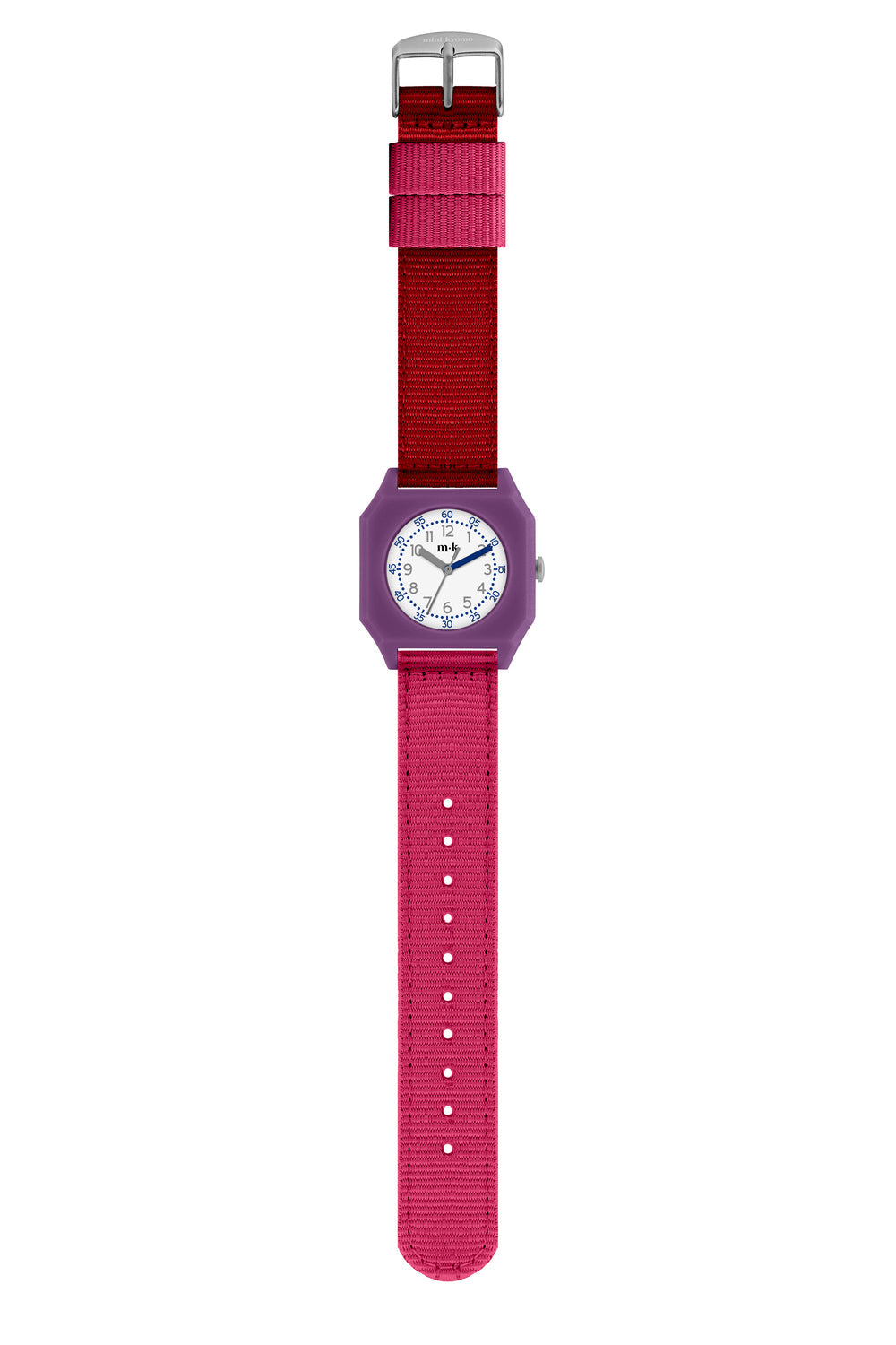Montre "Coral Reef" pour enfant, Montre pour enfant, montre pour femme, montre qui facilite la lecture de l'heure, Montre d'apprentissage, Montre colorées, Montre avec les minutes, Montre mini kyomo, Montres fun, montre réglables.