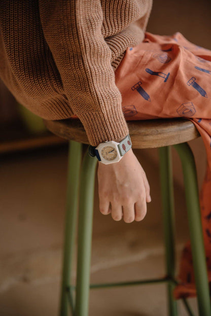 Montre Fishies Mini Kyomo - Montre pour les enfansts - Montres motif enfant - Montre pour petit garçon- Montres qui résiste sous l'eau - Montre pour apprendre l'heure