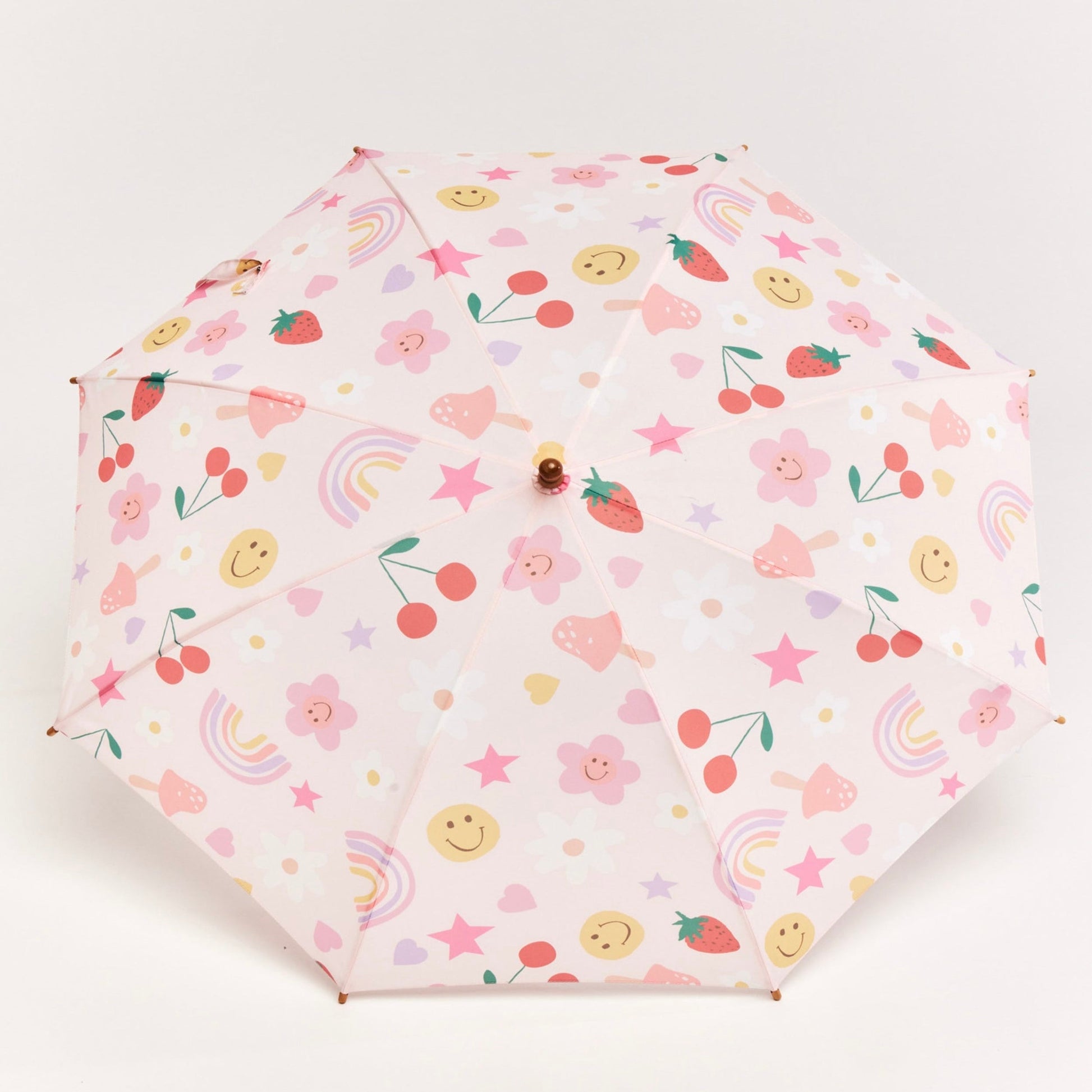Parapluie Original Duckheads, Happy icons, Rose, Motif, Parapluie pour enfant, Parapluie petite fille, Parapluie canard 