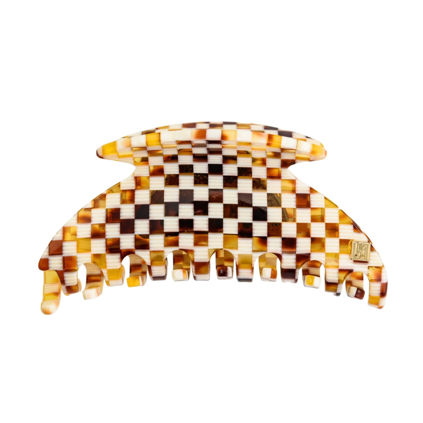 Pince à cheveux damier de la marque Bon Dep