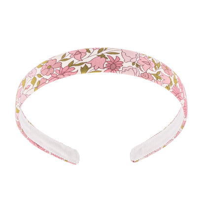 Serre-tête avec fleurs rose de la marque Bon Dep