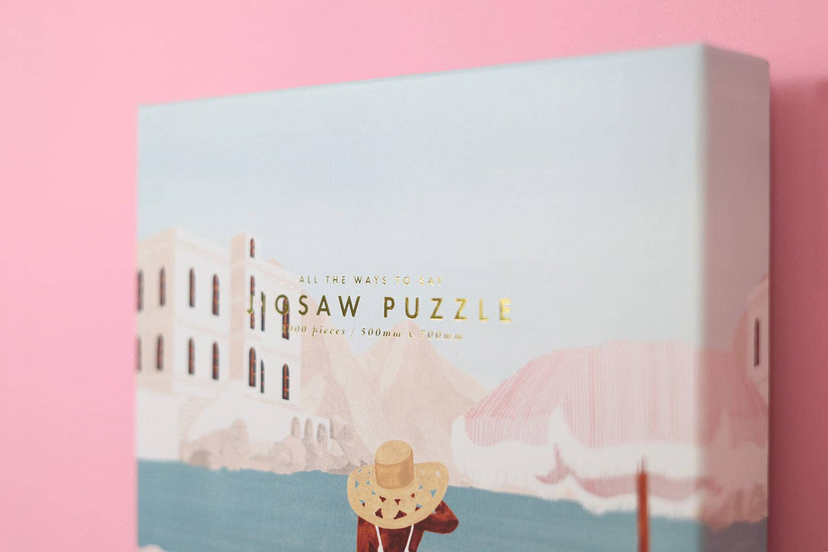 Italie - Puzzle 1000 pièces ALL THE WAYS TO SAY - Europe