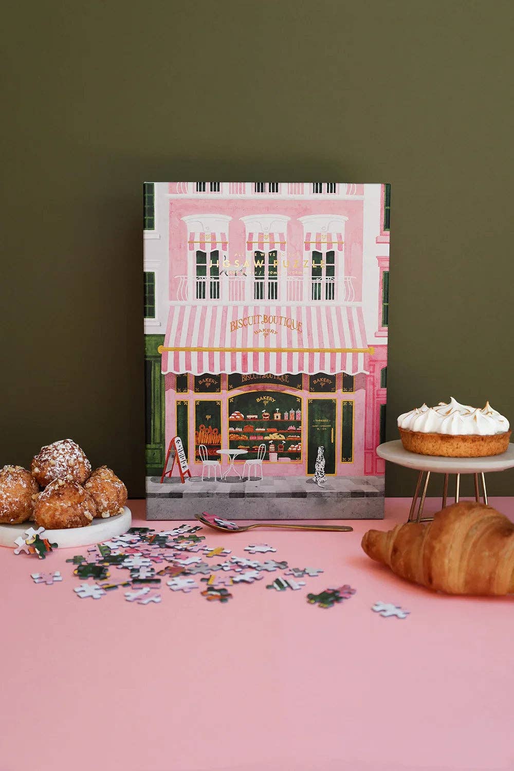 Pink Bakery - Puzzle 1000 pièces ALL THE WAYS TO SAY - Europe