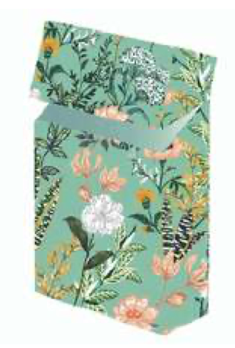 etui cache paquet de cigarettes fleurs sauvage en silicone