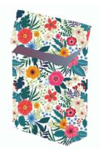 etui cache paquet de cigarettes floral ciggy