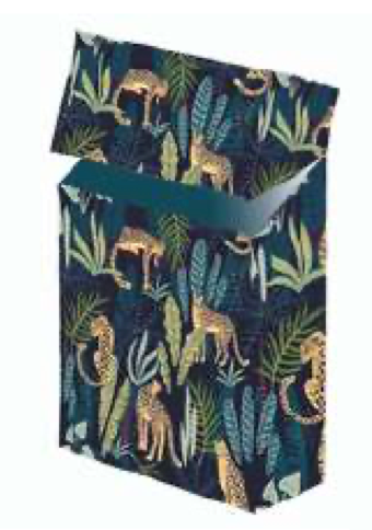 etui cache paquet de cigarettes  silicone ciggy jungle