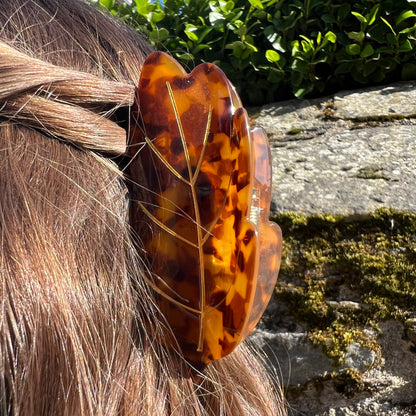 Pince à cheveux feuille Coucou Suzette