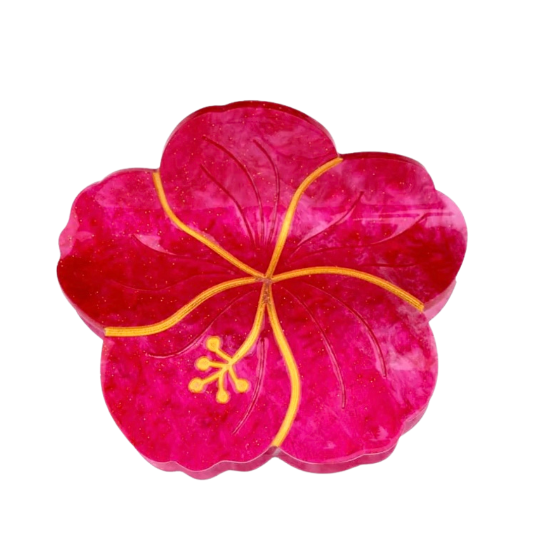 Pince à cheveux hibiscus Coucou Suzette