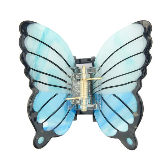 Pince à cheveux papillon bleu Coucou Suzette